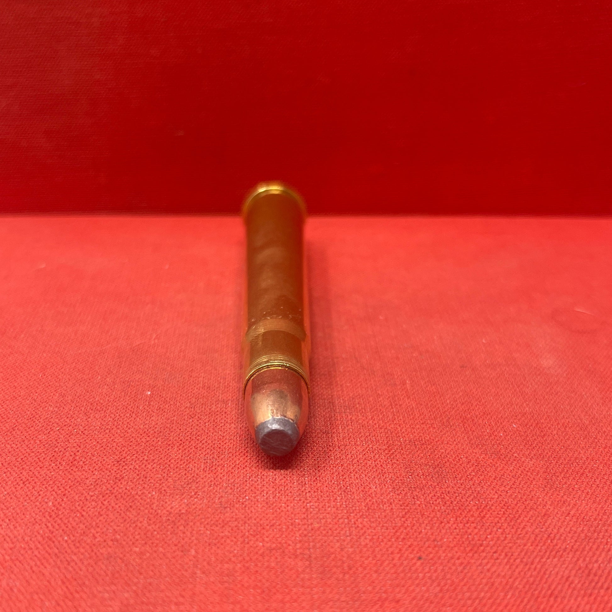 1 x INERT Kynoch .375 Magnum Flanged Cartridge