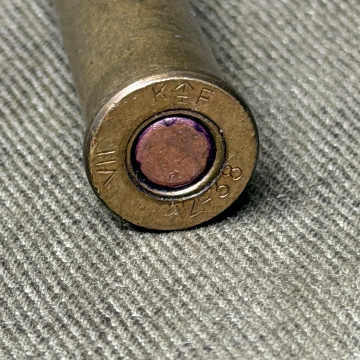Inert .303 British Round – 1938 Dated KF (Indian Government Ammunition Factory, Kirkee) | Collectible Ammunition