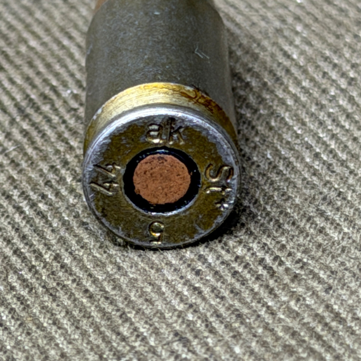 1944 Dated 9mm INERT Cartridge “ak” – Munitionsfabriken Prag WWII German Production