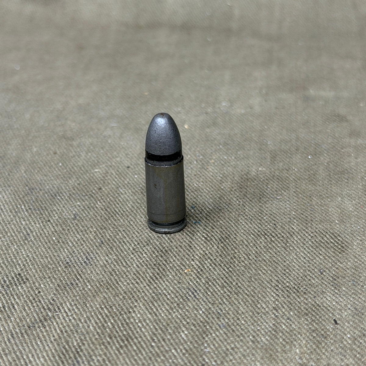 Original Inert WWII German 9mm Parabellum Cartridge – dnh St 10 1944 – RWS Durlach