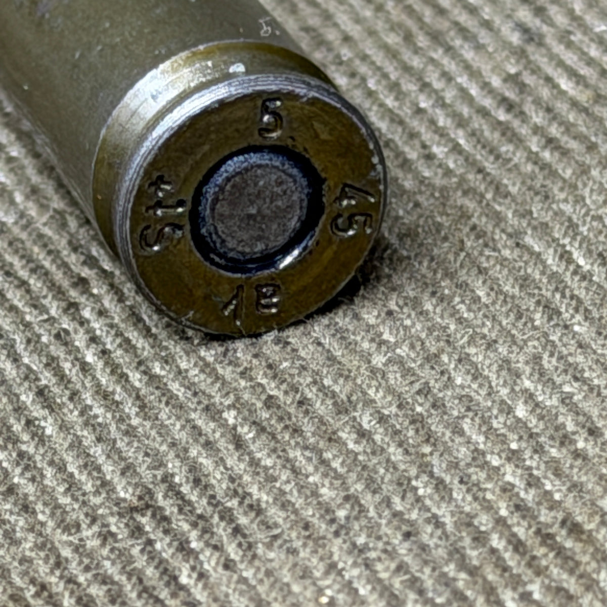 Original WW2 German 9mm Parabellum Cartridge – ak 1945 – Sellier & Bellot – Inert