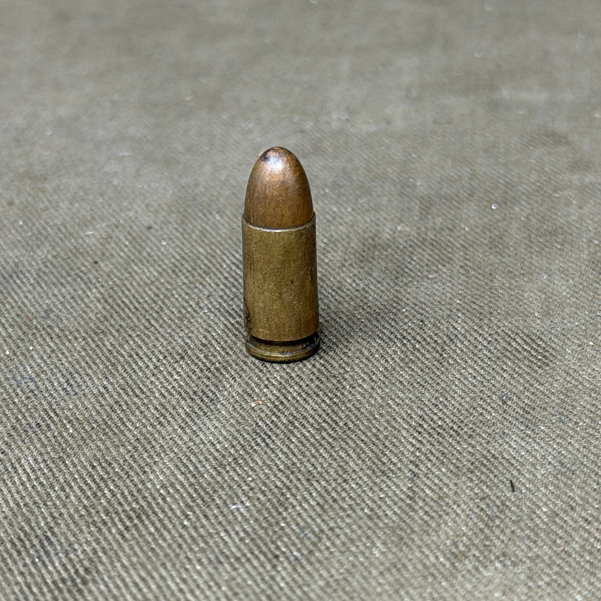 Original WW1 German 9mm Parabellum Cartridge – RM S December 1917 – Inert