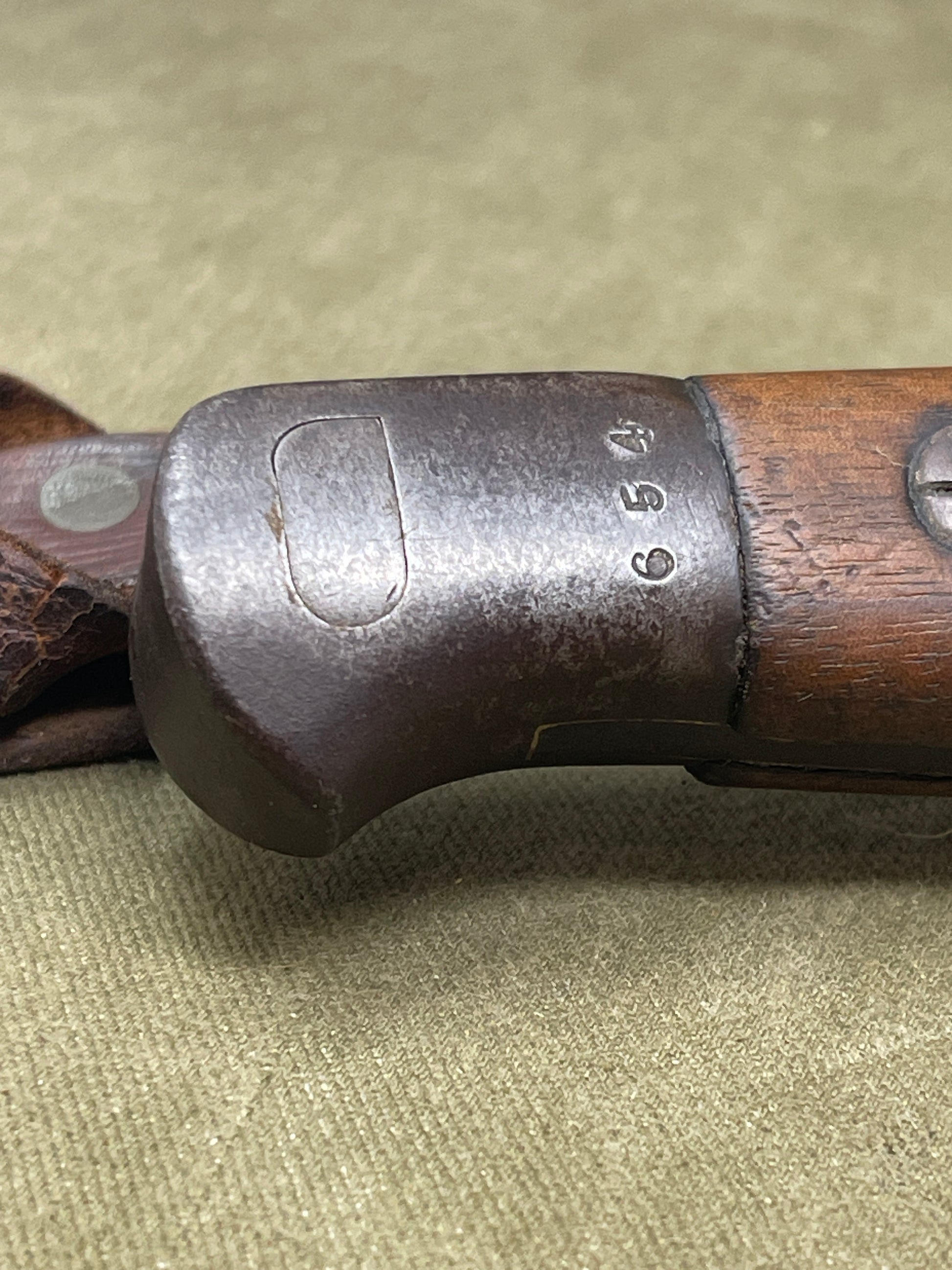 Original U.S. Army P14 M1913 Sword Bayonet – Remington January  1916 – Excellent Condition with LeatherFrog