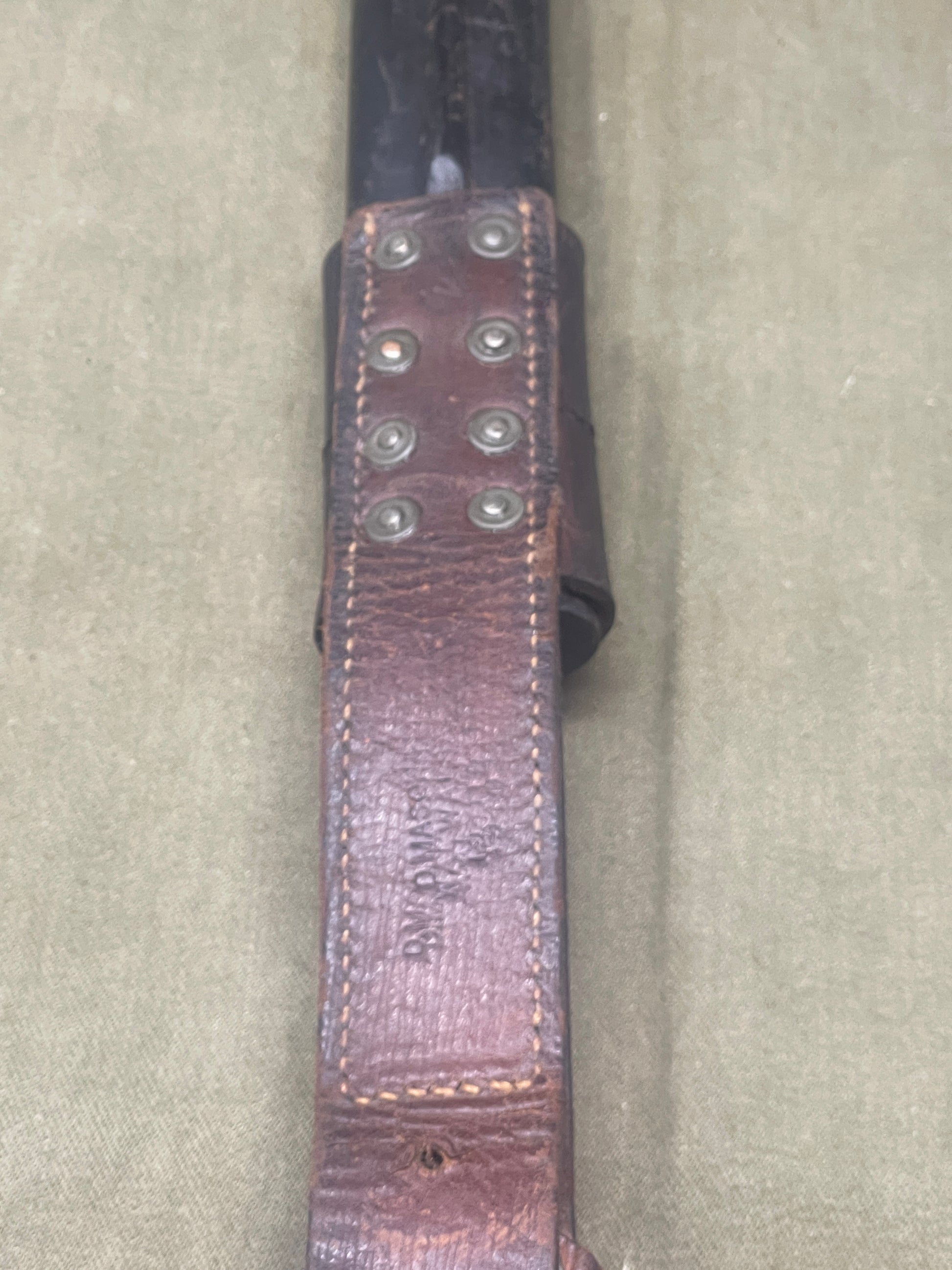 Original U.S. Army P14 M1913 Sword Bayonet – Remington January  1916 – Excellent Condition with LeatherFrog