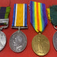 WW1 Group NWF Frontier, British War Medal, Victory Medal and Territorial Efficeiency Medal