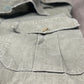  British Olive Airtex Shirt. dated 1966 G.K & Co Ltd  17.5" Neck