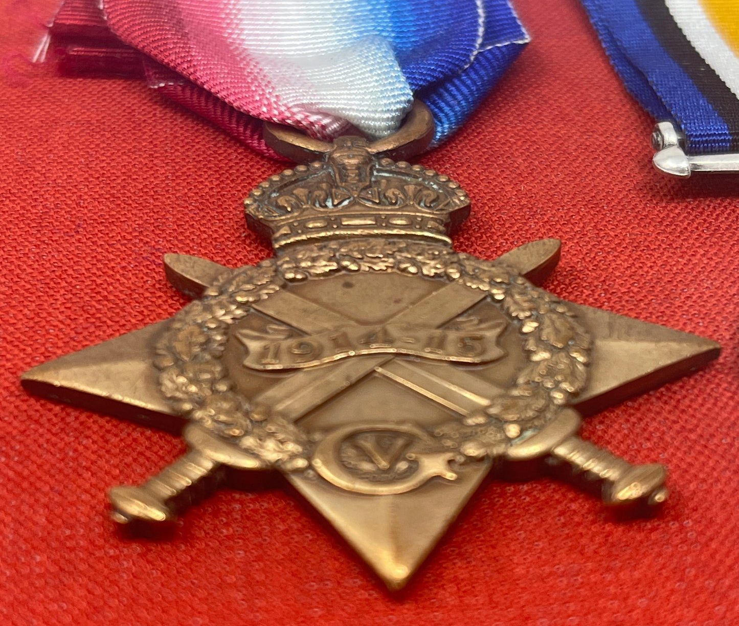 WW1 Trio RFA British War Medal Victory Medal 1914-15 Star