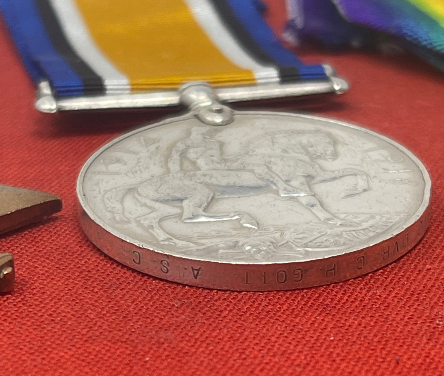 WW1 Trio RFA British War Medal Victory Medal 1914-15 Star