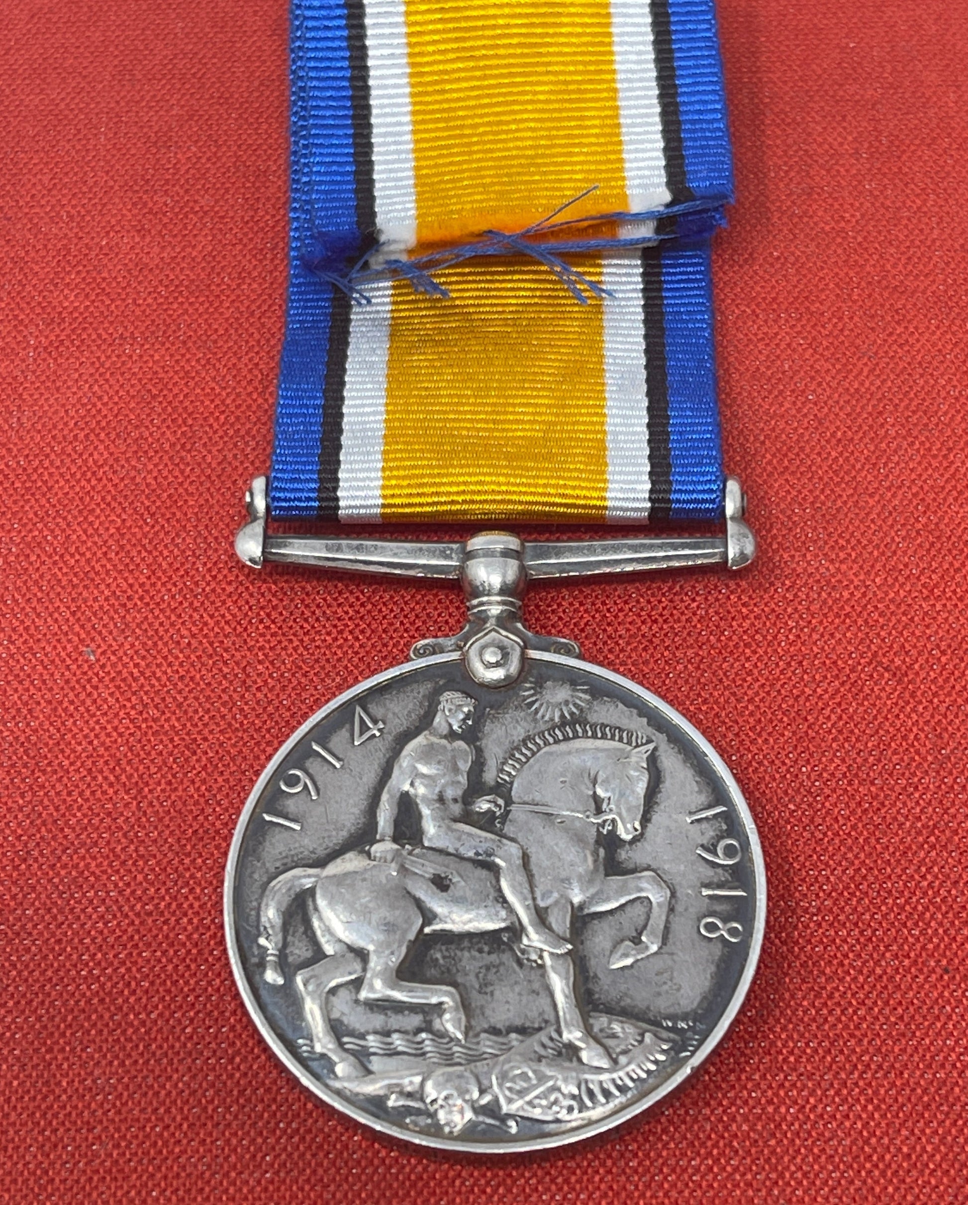 WW1  British War Medal  Royal Marine Light Infantry