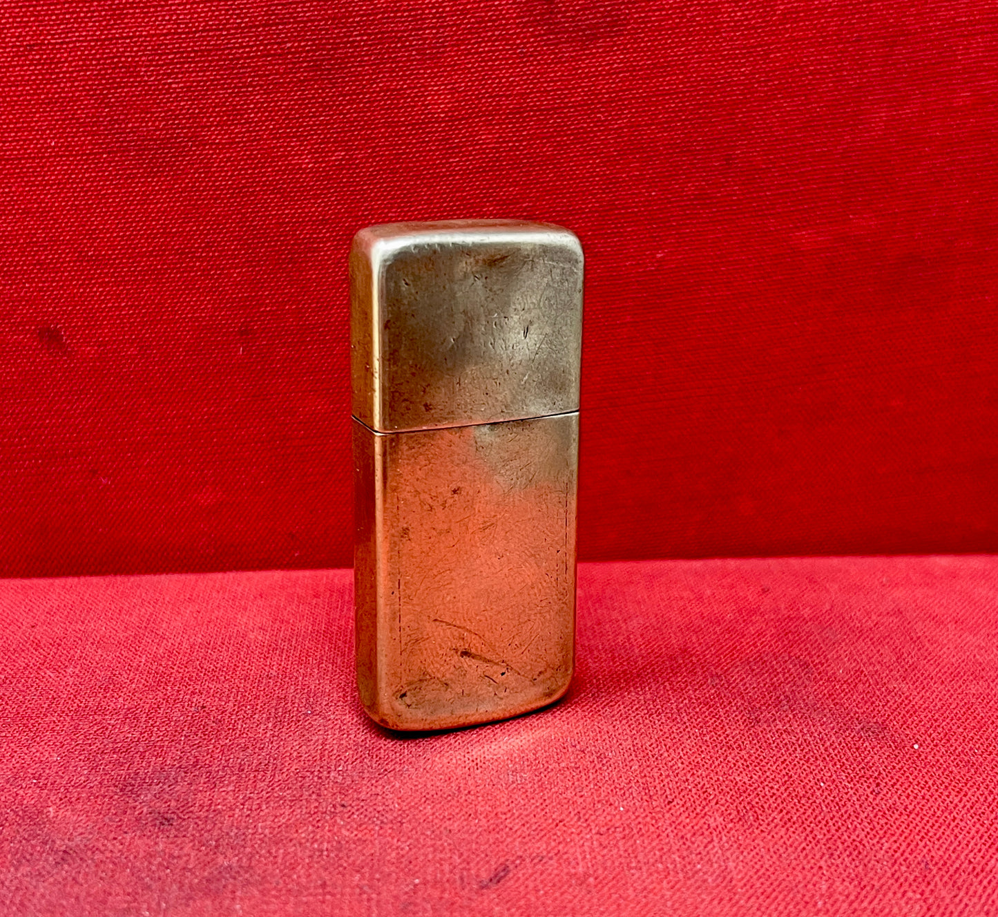 WW2 British Brass Pocket Petrol Lighter by SEIGNEUR circa 1943