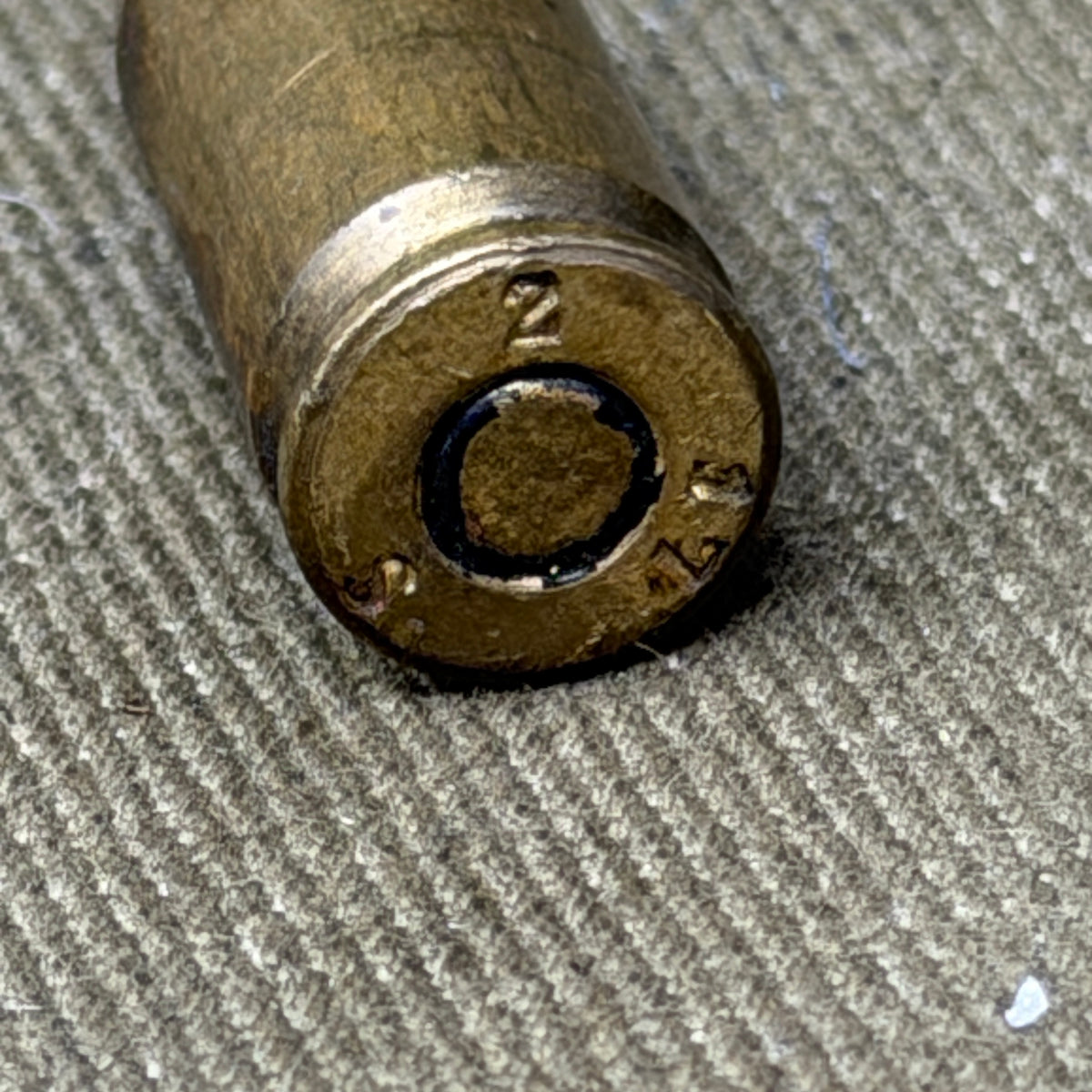 Original WW1 German 9mm Parabellum Cartridge – Spandau February 1917 – Inert