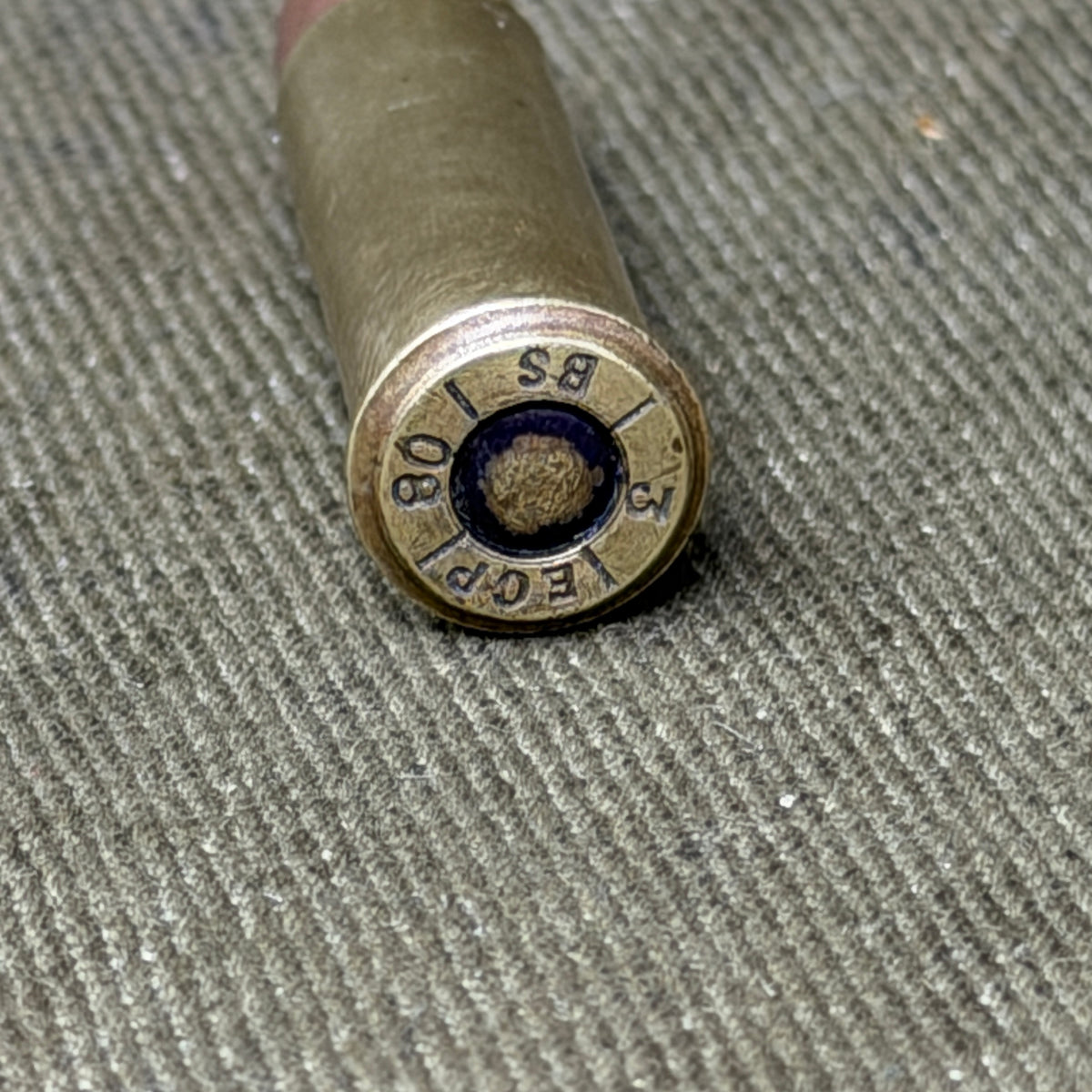 Original 1908 French 8mm Mle 1892 Revolver Cartridge – ECP Bourges – Inert