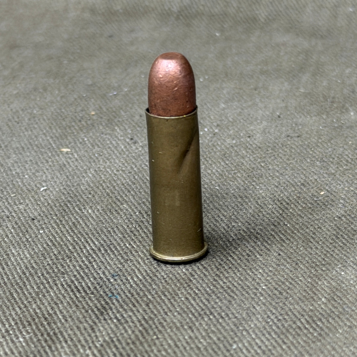 Original WW1 French 8mm Mle 1892 Revolver Cartridge – ECP 1915 – Inert