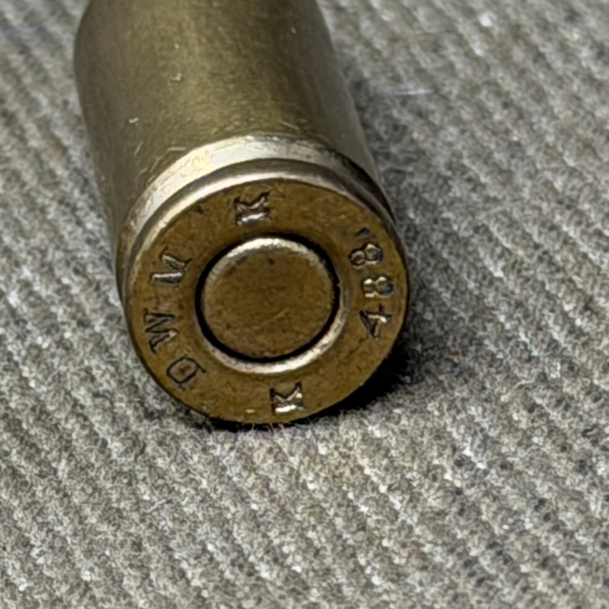 Original German 8mm Bergmann Simplex Pistol Cartridge – DWM K 488 K – Inert