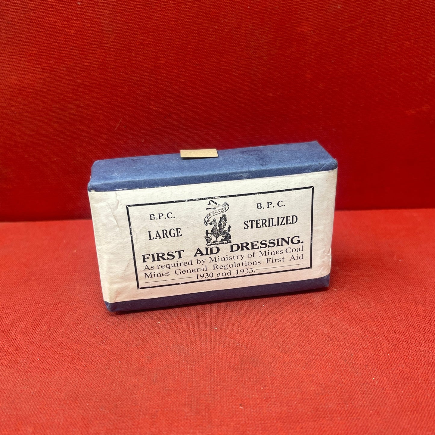 WW2 1930s British Home Front Mines Home Office First Aid Kit