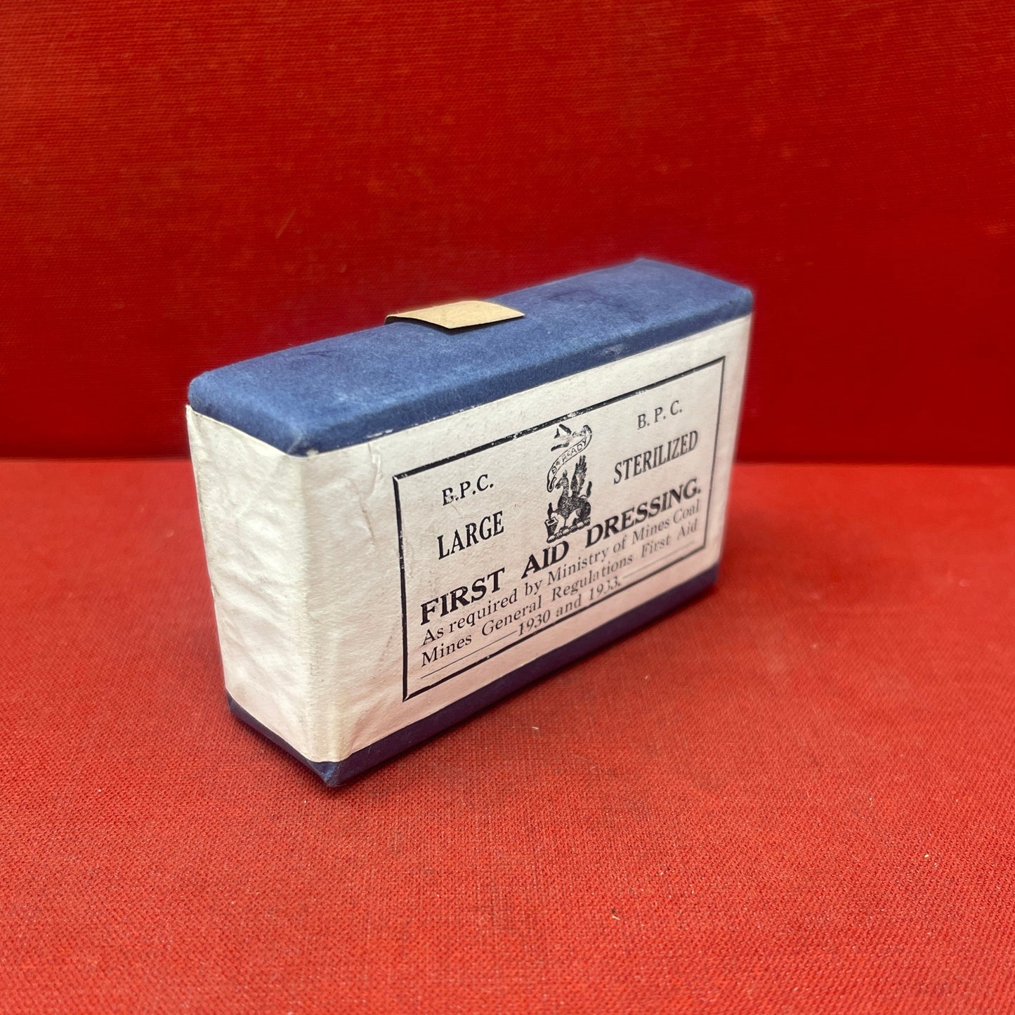 WW2 1930s British Home Front Mines Home Office First Aid Kit