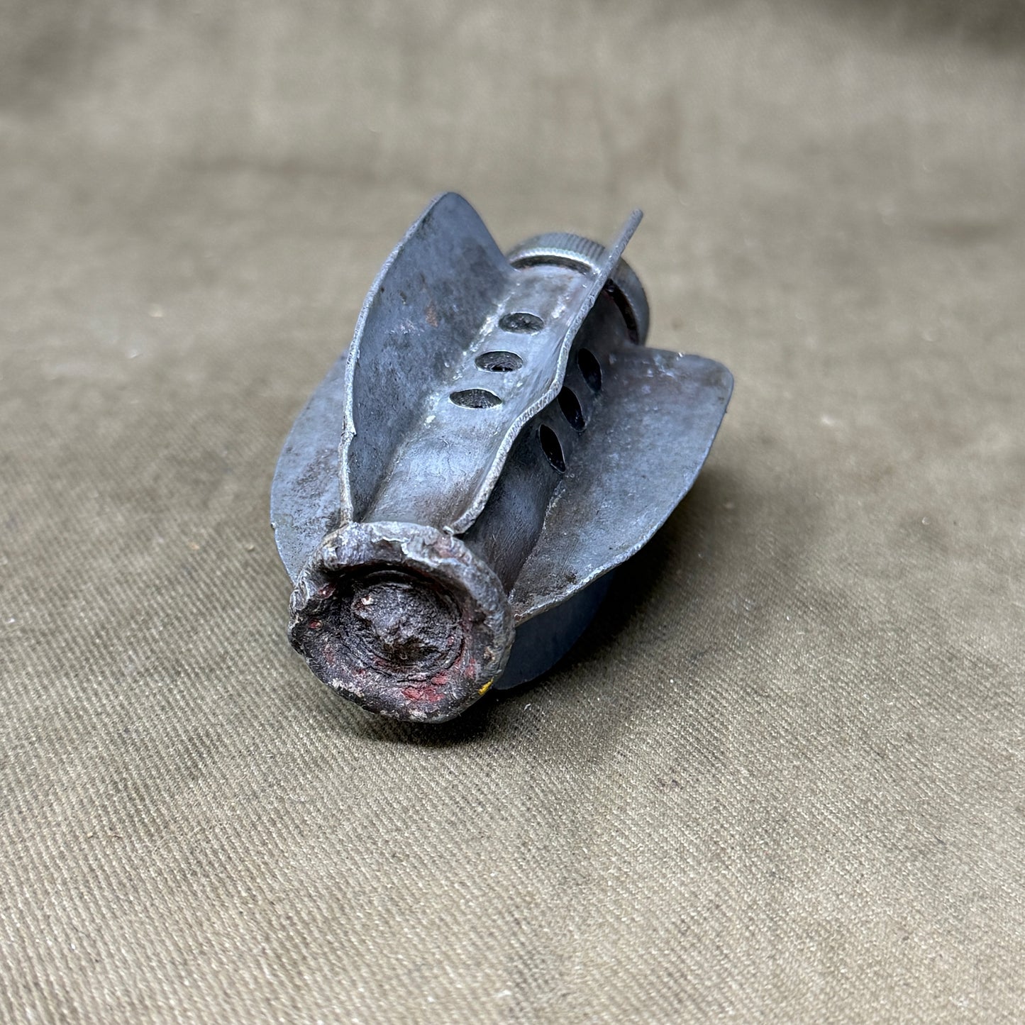 WW2 British 2 Inch Mortar Tail Fin – FD Ltd 1941 – Original