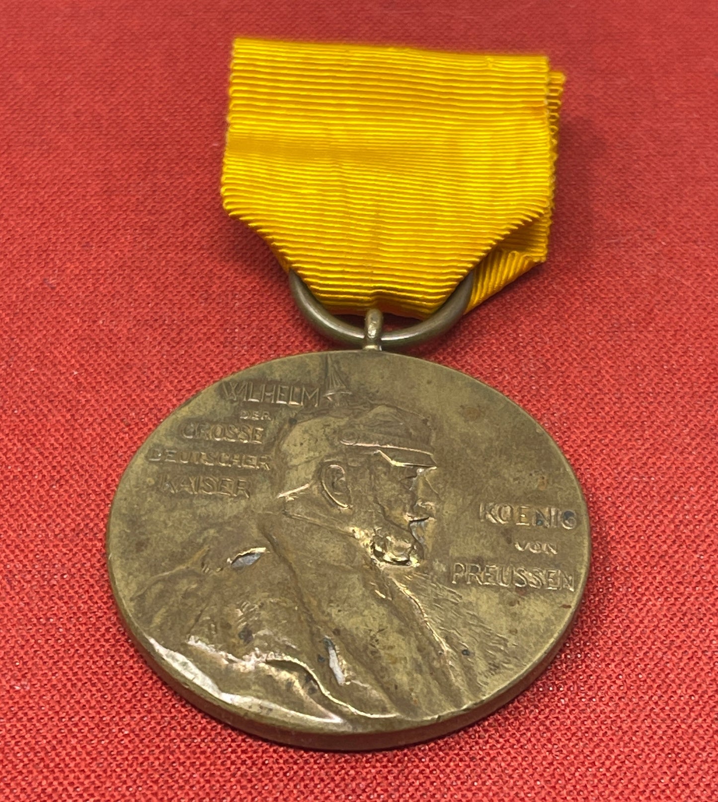 German pre WW1 Prussian Emperor Wilhelm  Medal