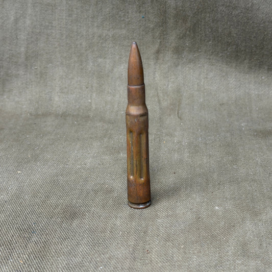 Original WW2 US .30-06 Springfield M1906 Pattern Drill Dummy Cartridge – FA 43 – Frankford Arsenal 1943 – Inert