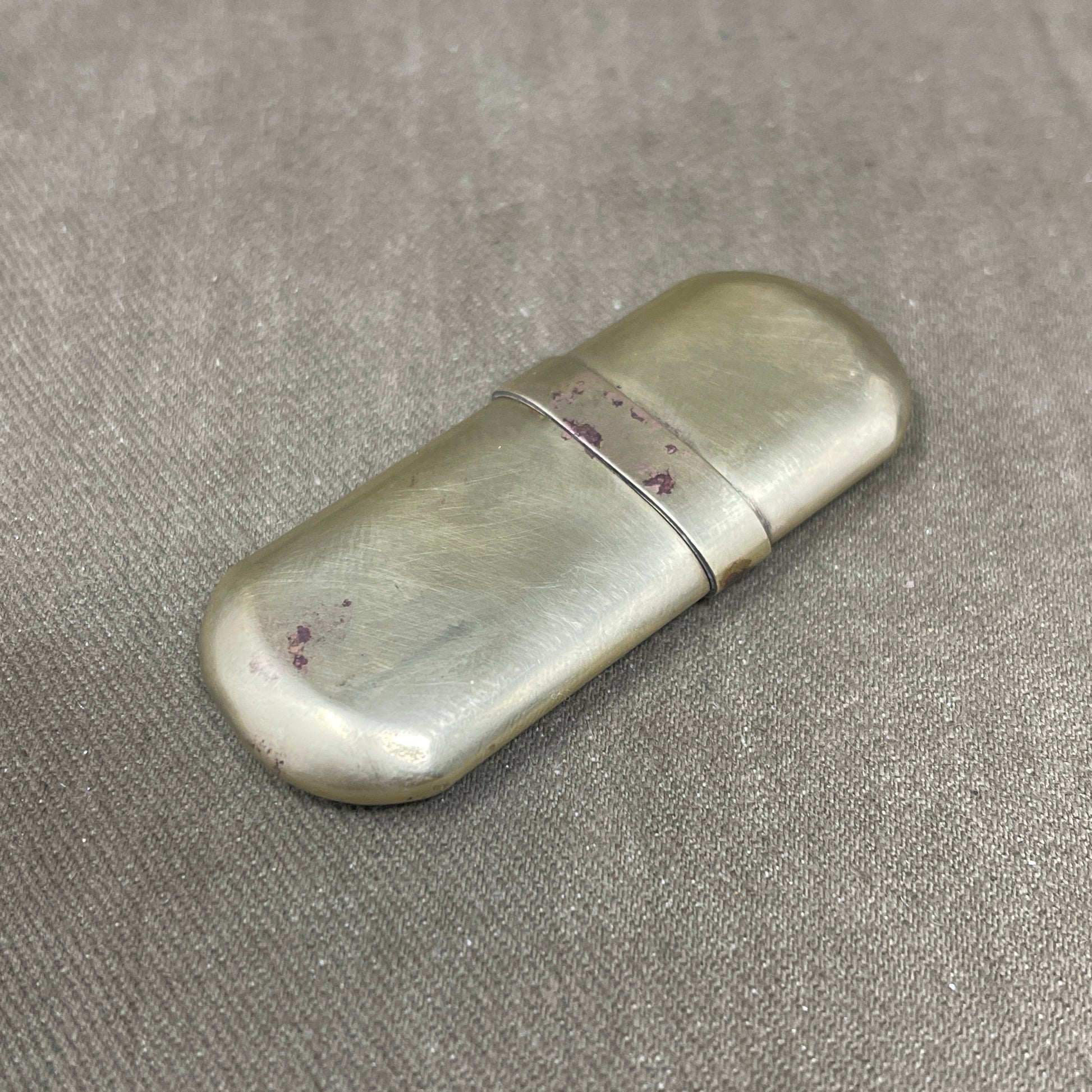 intage Brass No 5 Smoke Stone Trench Lighter