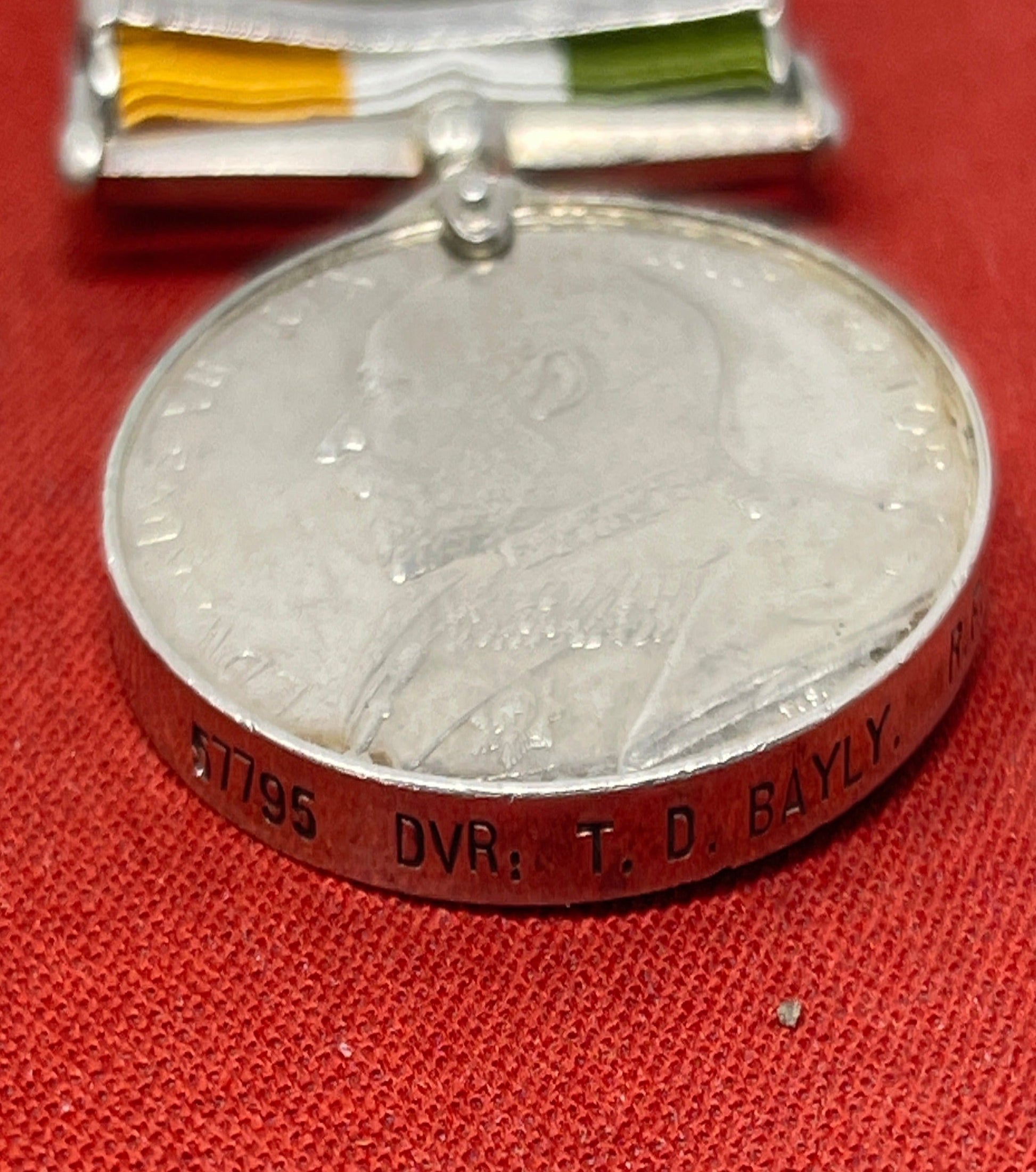 King's South Africa Medal (Clasps )