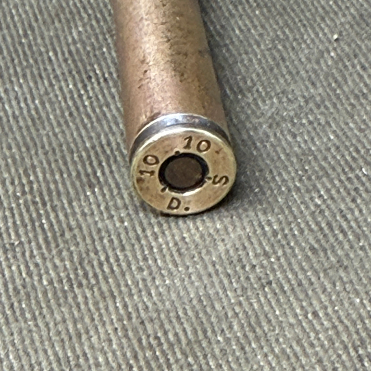 Original Pre-WW1 German 7.92mm Mauser Cartridge – Spandau Arsenal – October 1910 – Inert