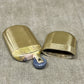 Vintage Selection of Brass trench lighters, Match holders, and Hand warmers
