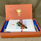 Stuart Houghton The Millenium Time Capsule Solid Brass Calligraphy Set 2000