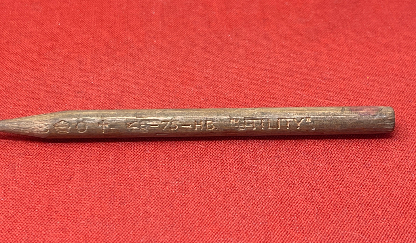 Vintage Utility Pencil 42-75-HB 