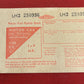 Motor Fuel Ration Book for Motor Car 1100 c.c. 1-9 H.P.