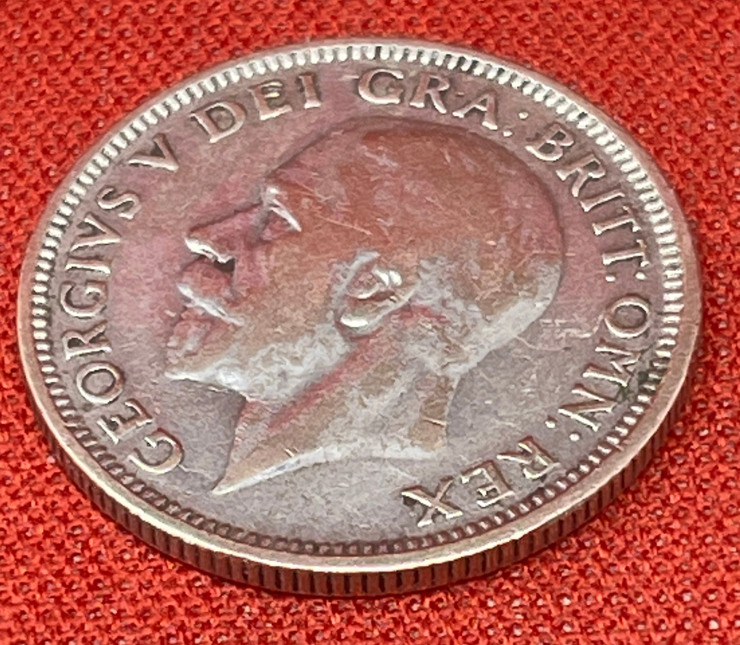 1934 King George V One Shilling