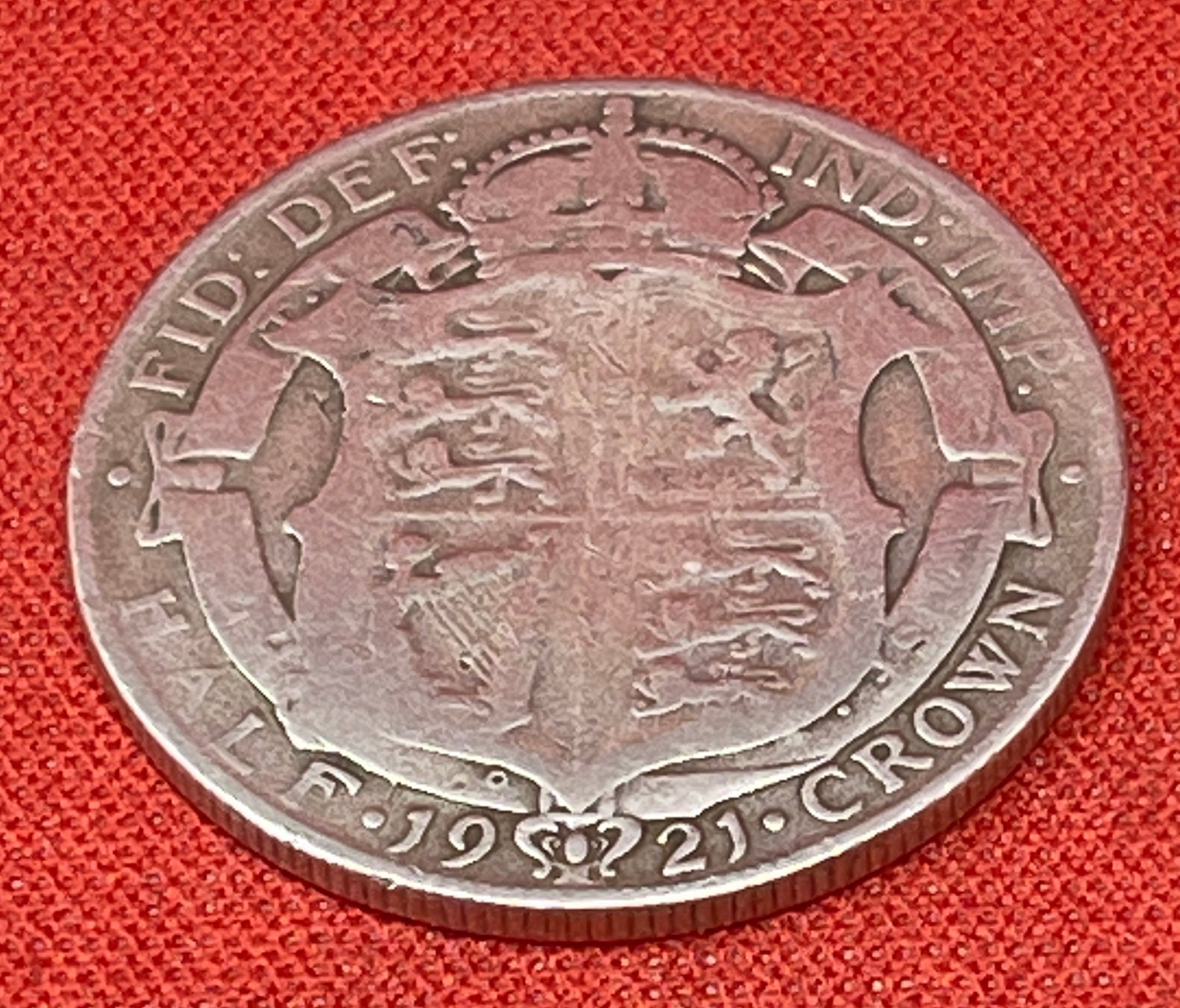 King George V Half Crown 1921