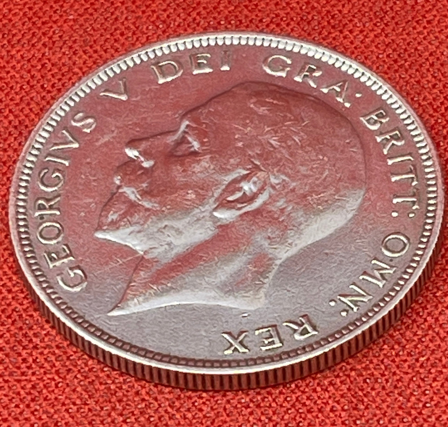 King George V Half Crown 1936