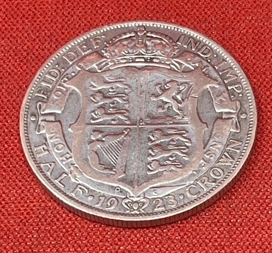 King George V Half Crown 1923