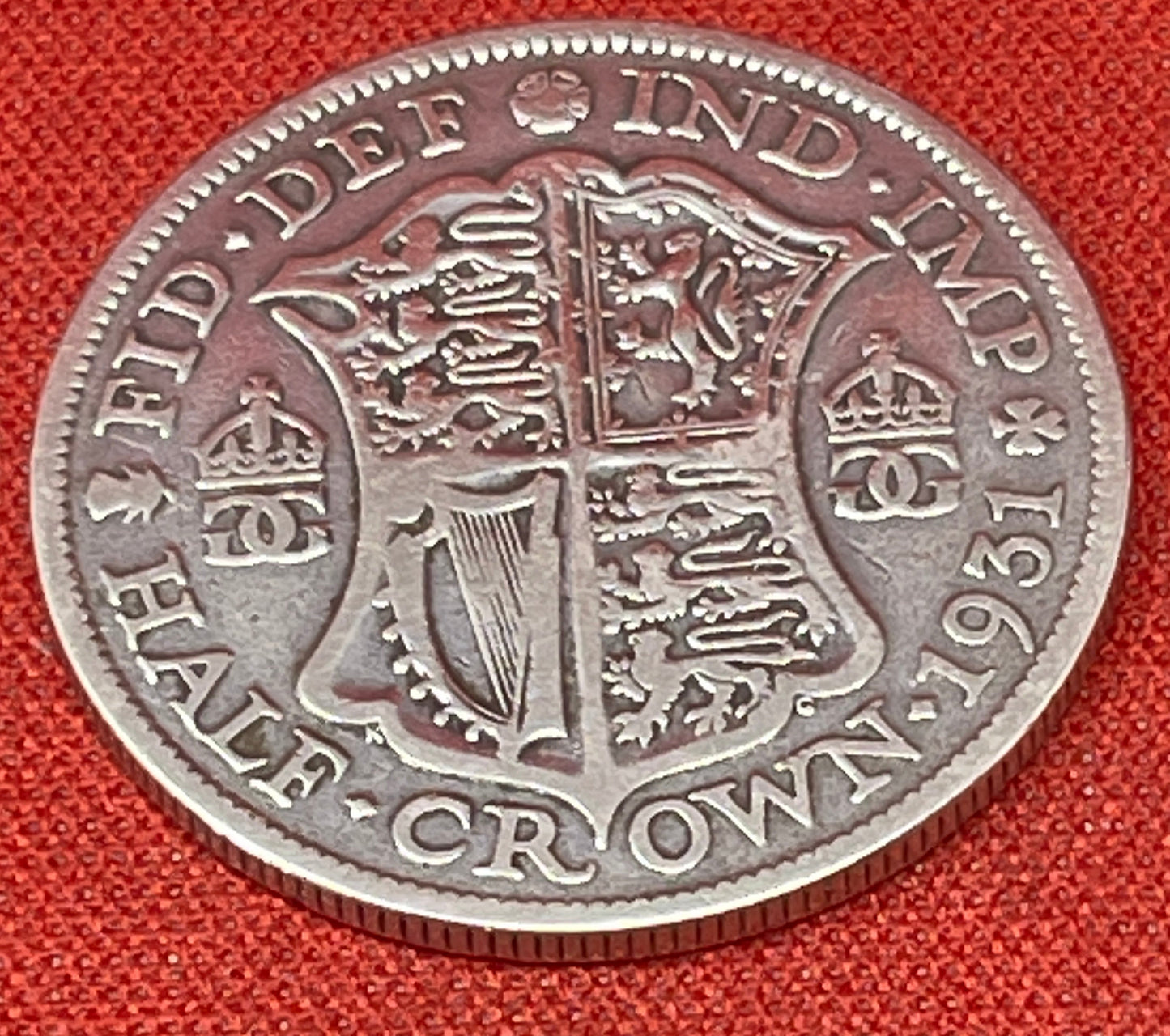 King George V Half Crown 1931