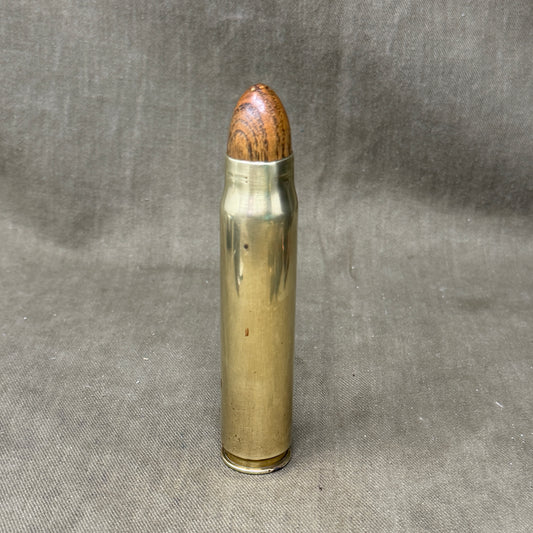 INERT British WWII 20mm Hispano Cannon Round – 1941 Broad Arrow Headstamp