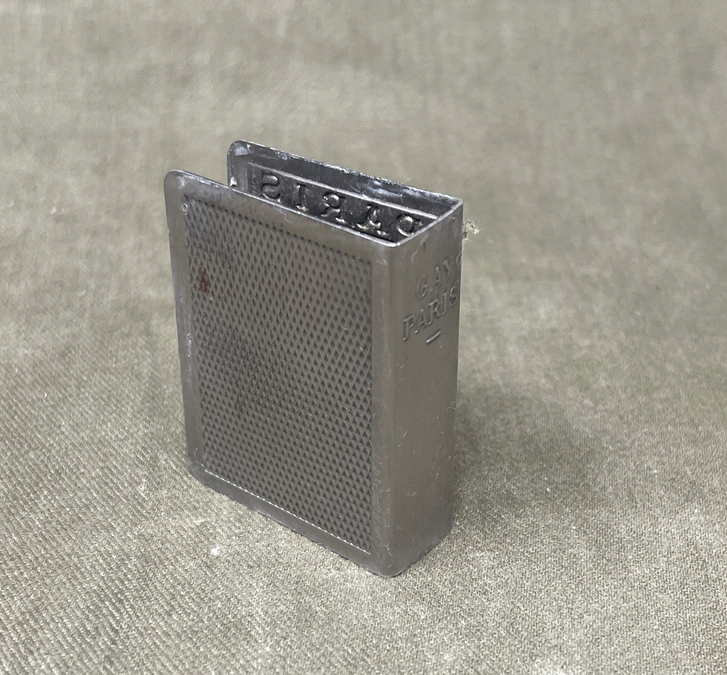 Vintage Brass, Aluminum & EPSN Match Holders – Antique Selection
