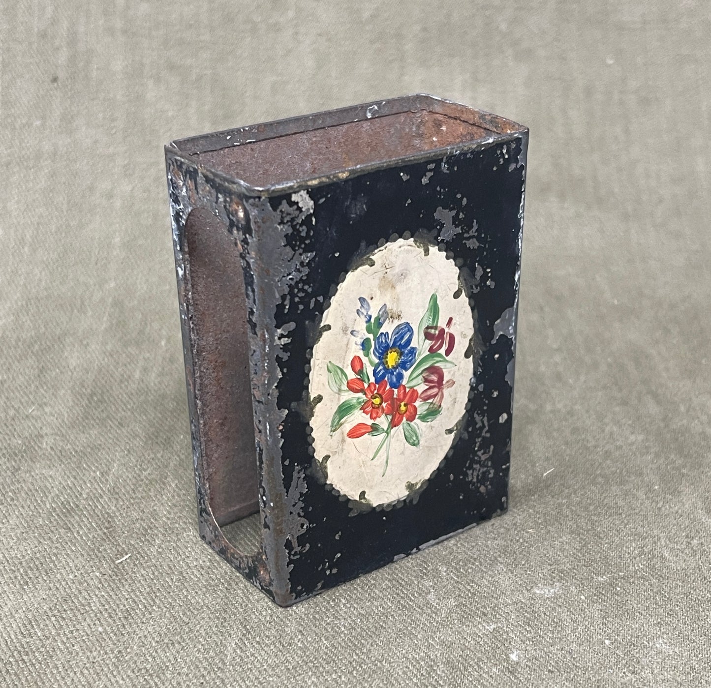 Vintage Brass, Aluminum & EPSN Match Holders – Antique Selection