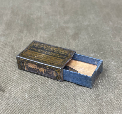 Vintage Brass, Aluminum & EPSN Match Holders – Antique Selection
