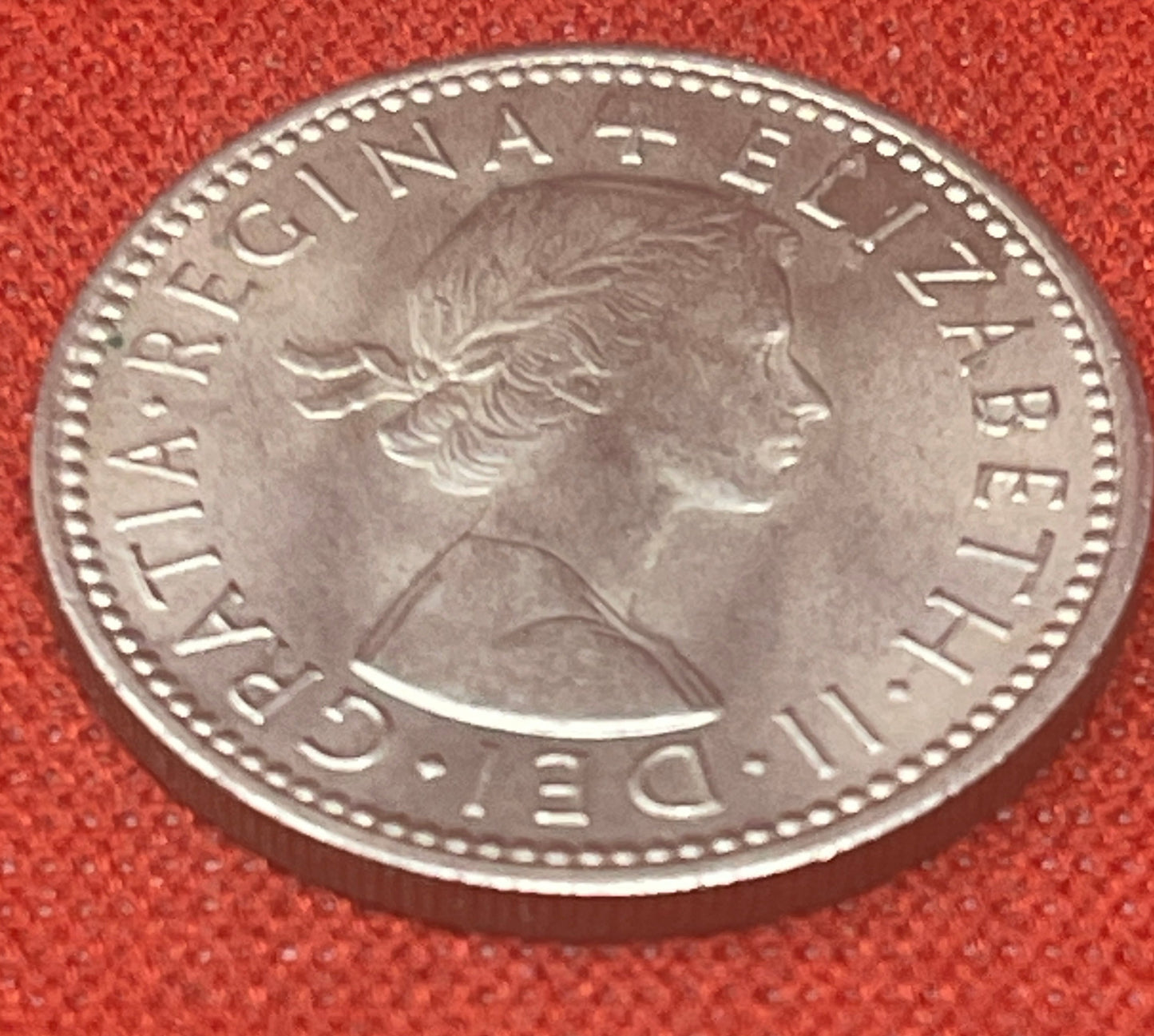 1966 Queen Elisabeth II One Shilling