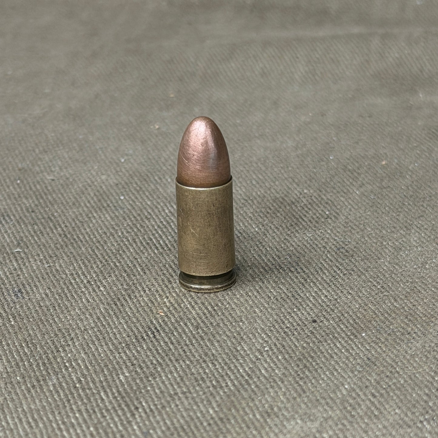 WWI German 9mm Parabellum DWM Karlsruhe 1917 Inert Cartridge