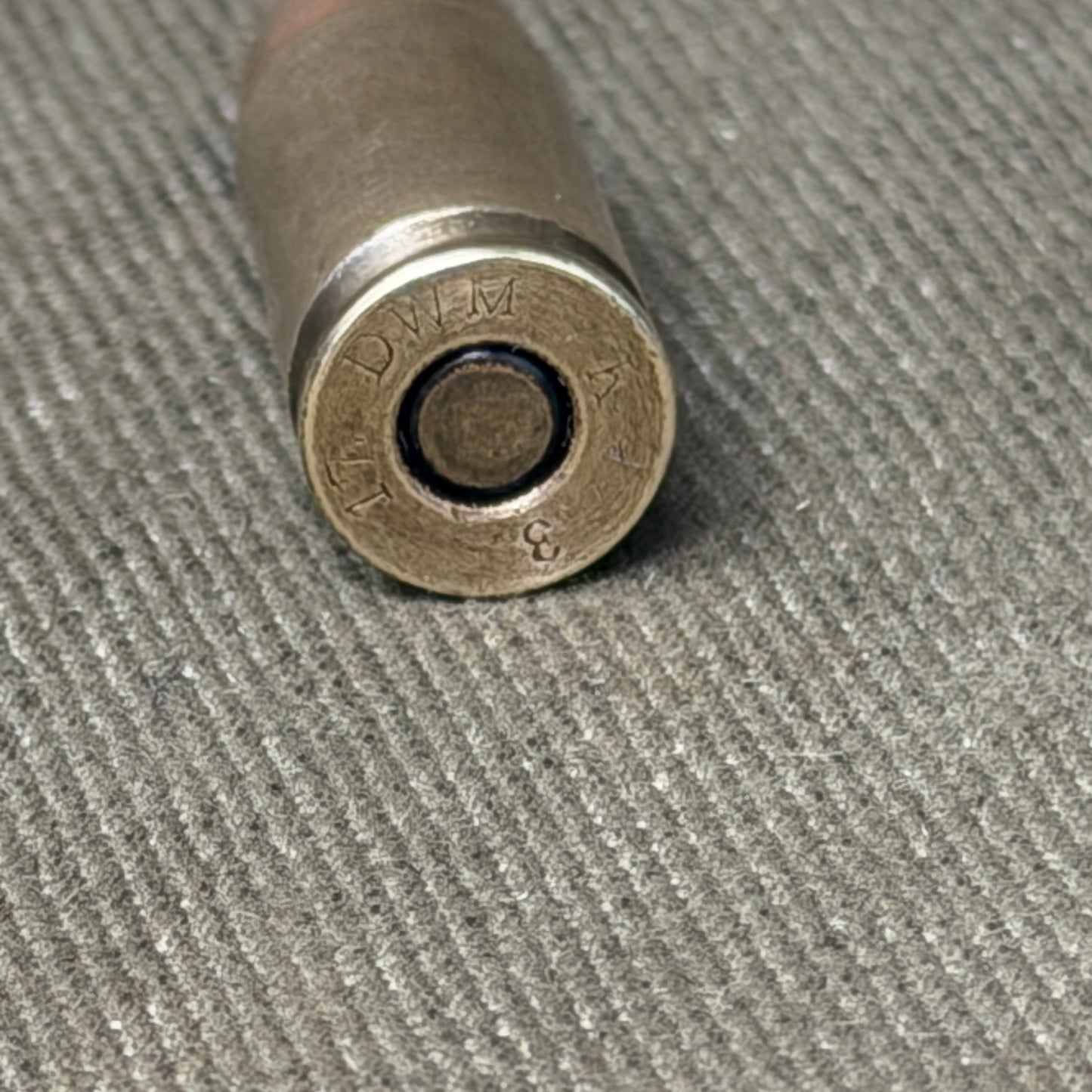 WWI German 9mm Parabellum DWM Karlsruhe 1917 Inert Cartridge