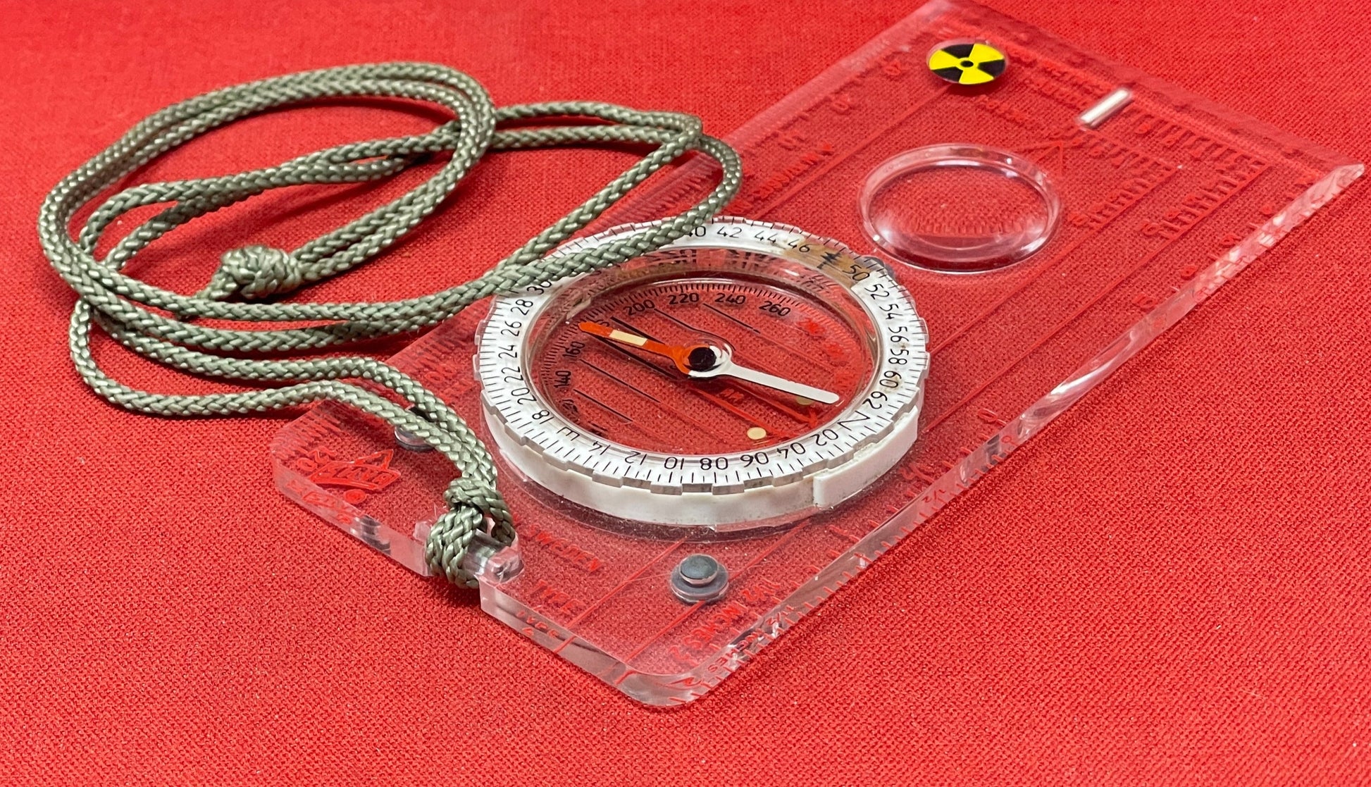 Military Issue  Silva Compass with Lanyard