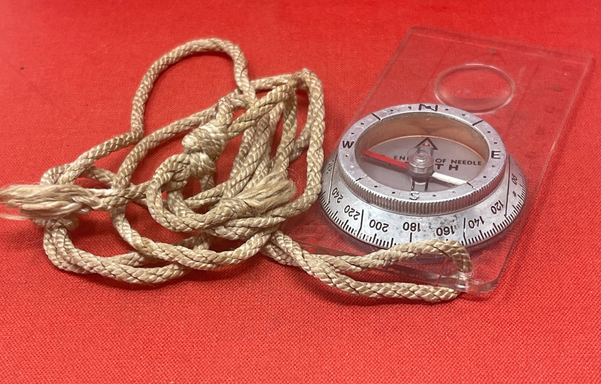 Vintage Silva Compass with Lanyard