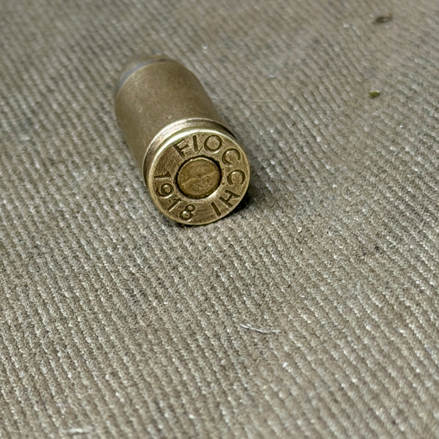 WW1 Italian 9mm Glisenti Cartridge – Fiocchi 1918 – Inert