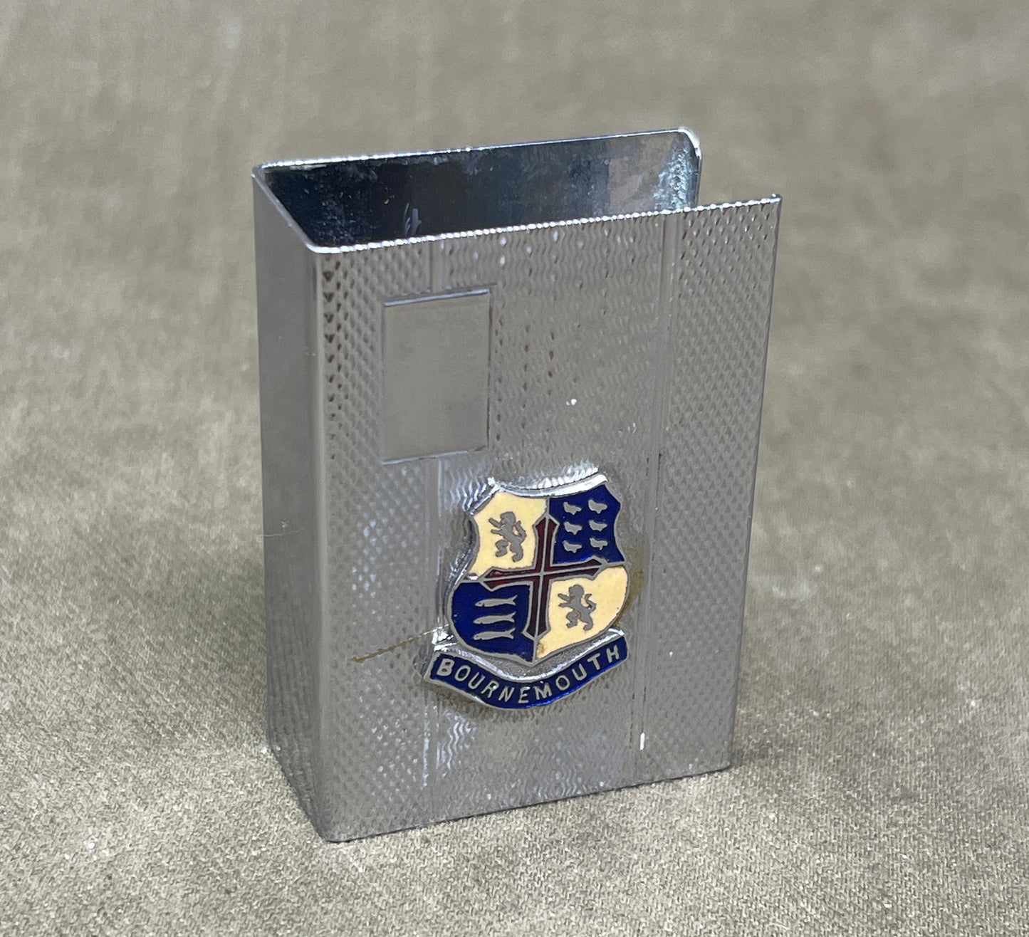 Vintage Brass, Aluminum & EPSN Match Holders – Antique Selection