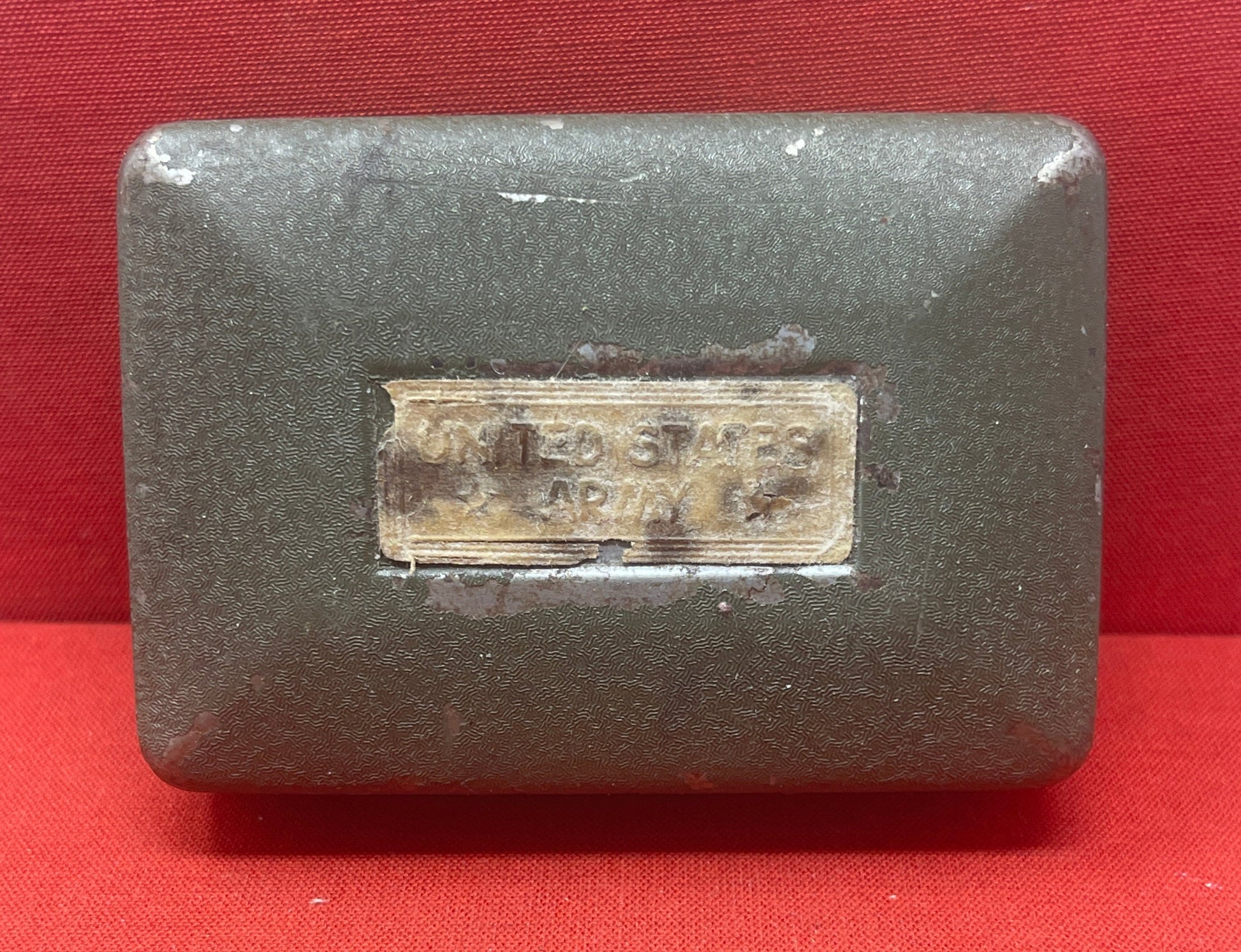 WW2 US Army Soap Dish  Palmolive Soap