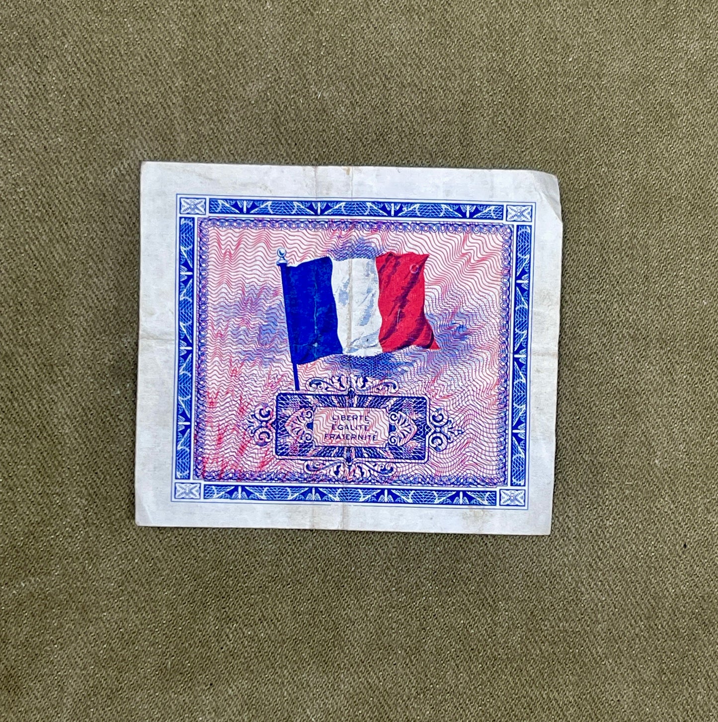 WW2 Selection of European Occupied Countries Banknotes France, Belgium