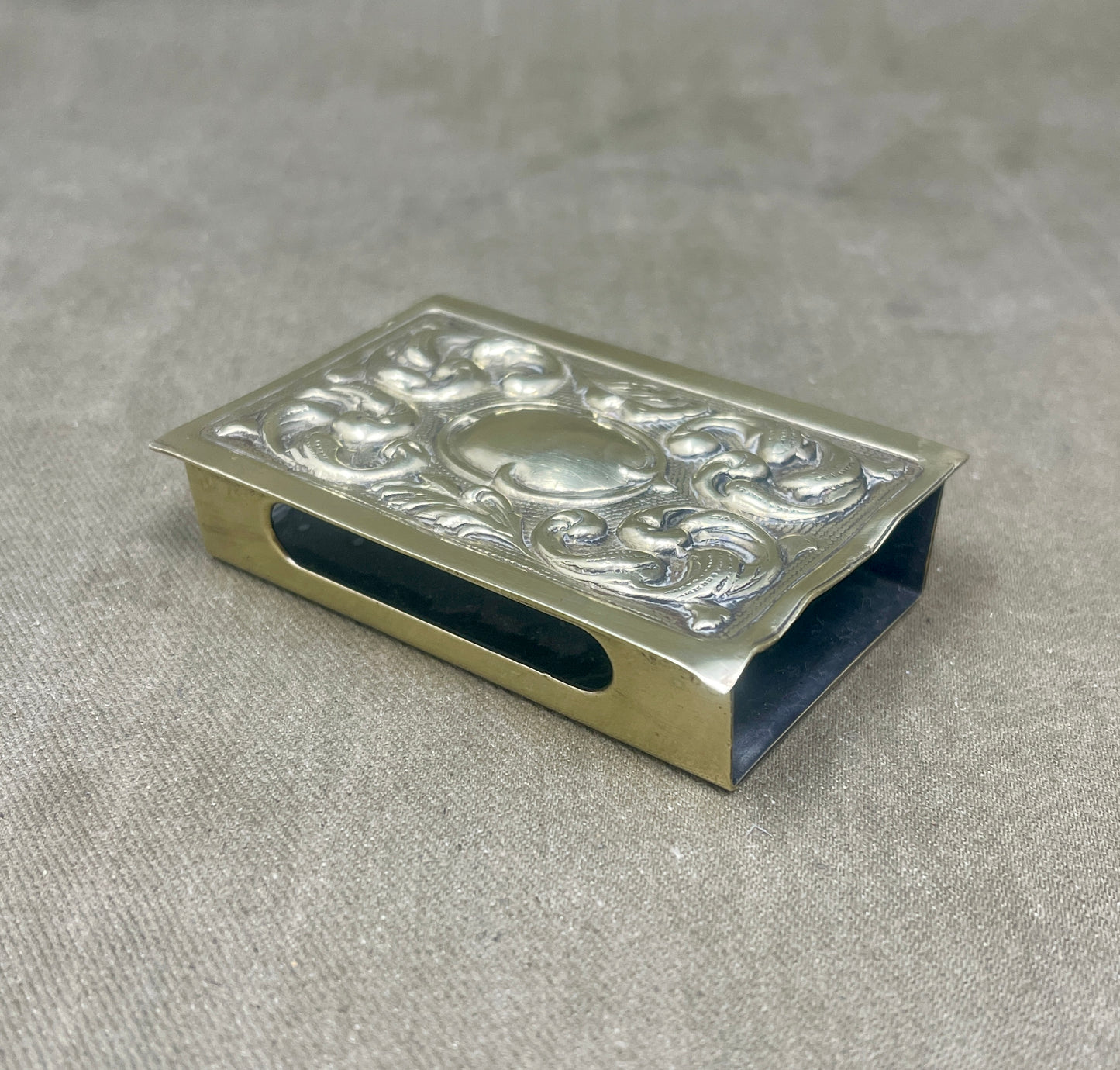 Vintage Brass, Aluminum & EPSN Match Holders – Antique Selection
