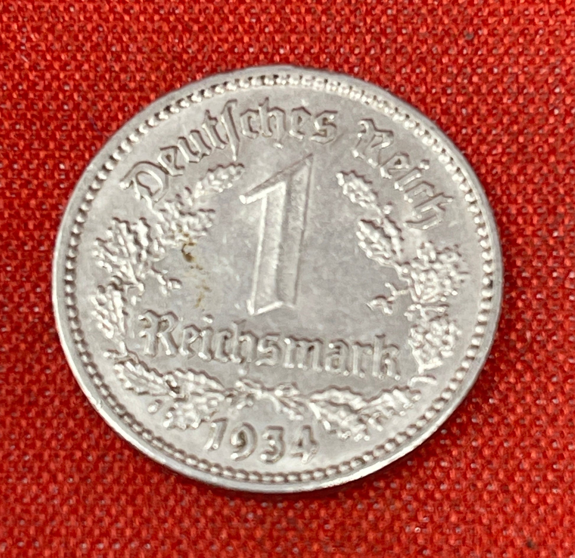 Germany - Third Reich 1 reichsmark, 1933-1939